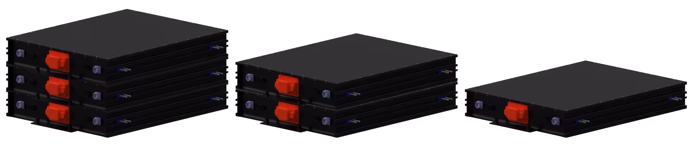 UNIVERSUS battery platform — S, M and L pack configurations